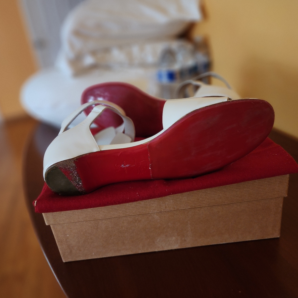 Christian Louboutin SCUBAFLAT FLAT JAZZ CALIF 39.5 - Picture 9 of 10